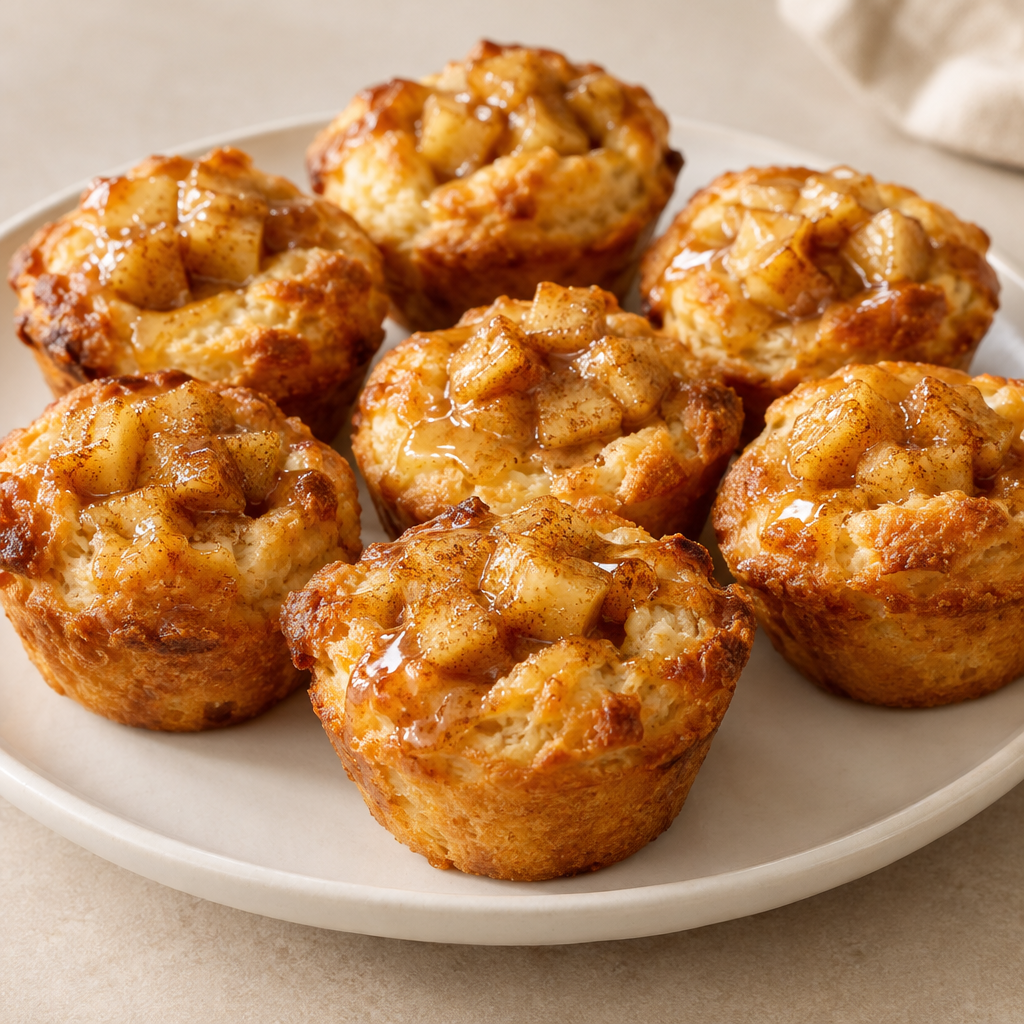 Honey Butter Apple Biscuit Bites
